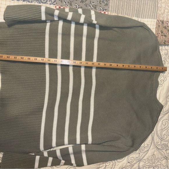 Sage green cardigan sweater, NWOT - Picture 6 of 6